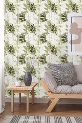 Grasses and Leaves Wallpaper